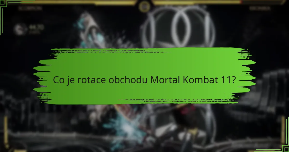 Jak si nárokovat položky z obchodu Mortal Kombat 11?