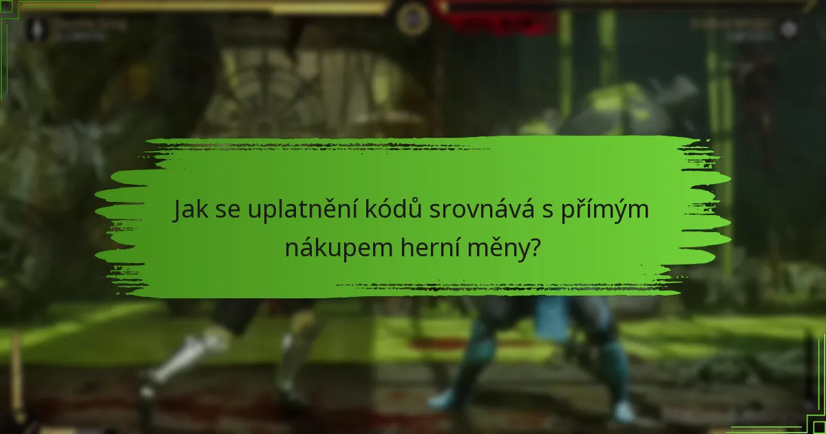 Jaké typy kódů jsou k dispozici pro Mortal Kombat 11?
