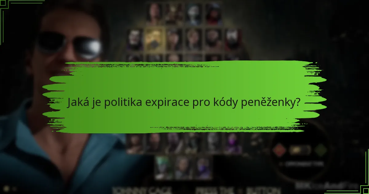 Jaké kroky pro řešení problémů mohu podniknout v případě problémů s kódy peněženky?