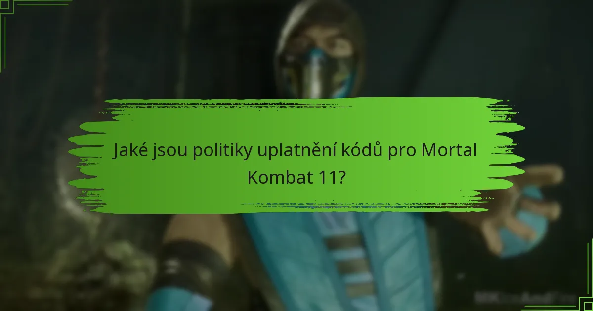 Jaké jsou běžné kroky pro řešení problémů s uplatněním kódů?